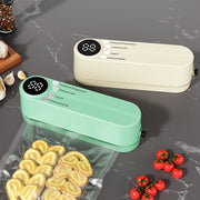 Electric Vacuum Sealer with Rechargeable Battery Digital Display Multiple Sealing Modes