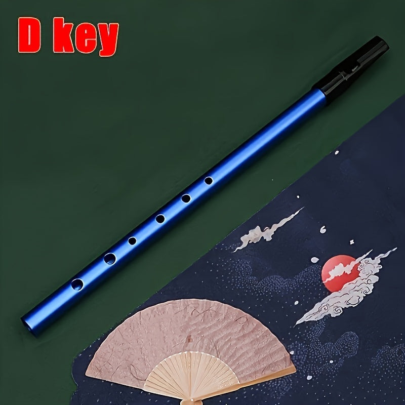 Beginners va professional uchun alyuminiy irish fleyta, C D o'lchovli, laklangan, qizil, ko'k, yashil, to'q purple