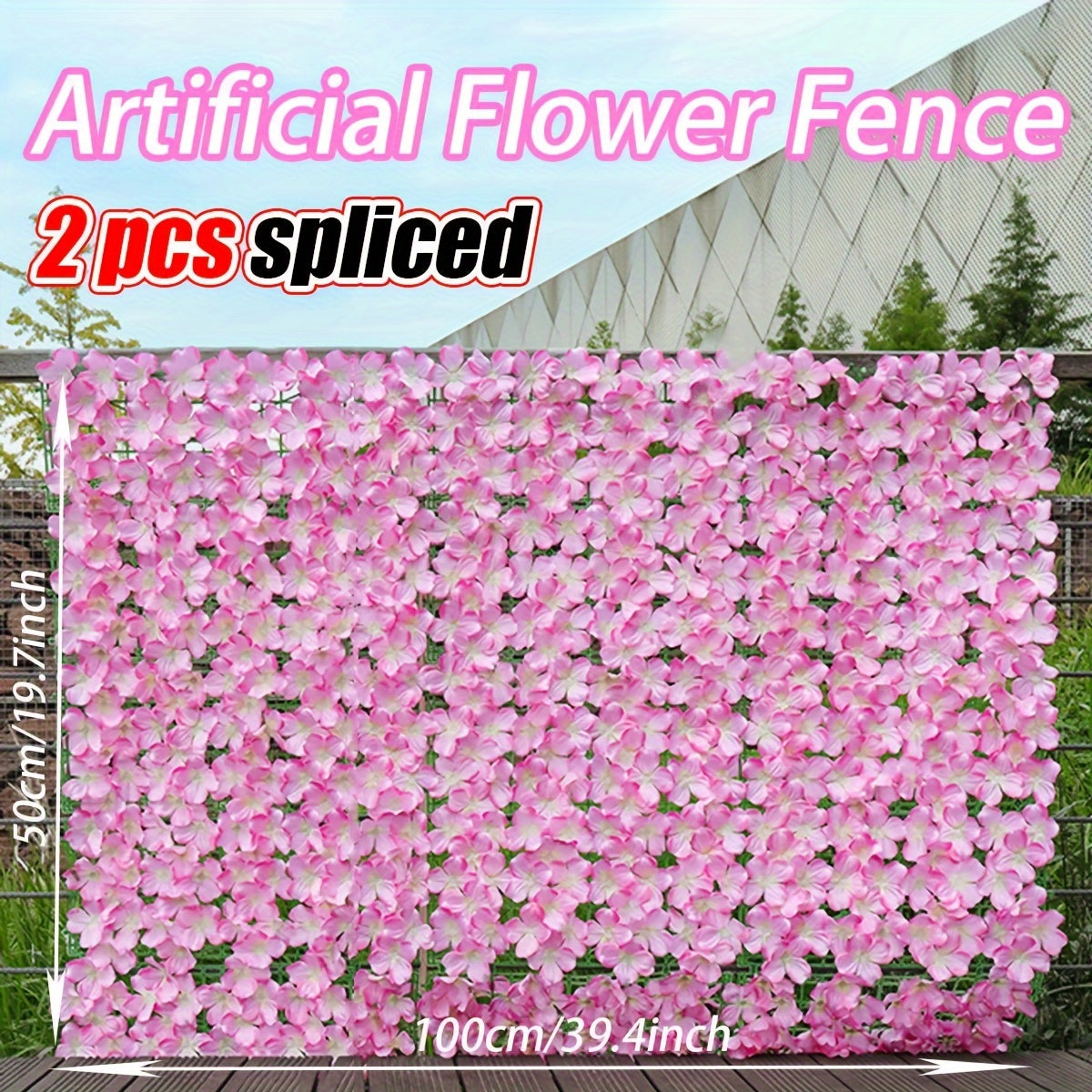 Искусственные цветочные стеновые панели водонепроницаемые портативные для интерьера фургона RV