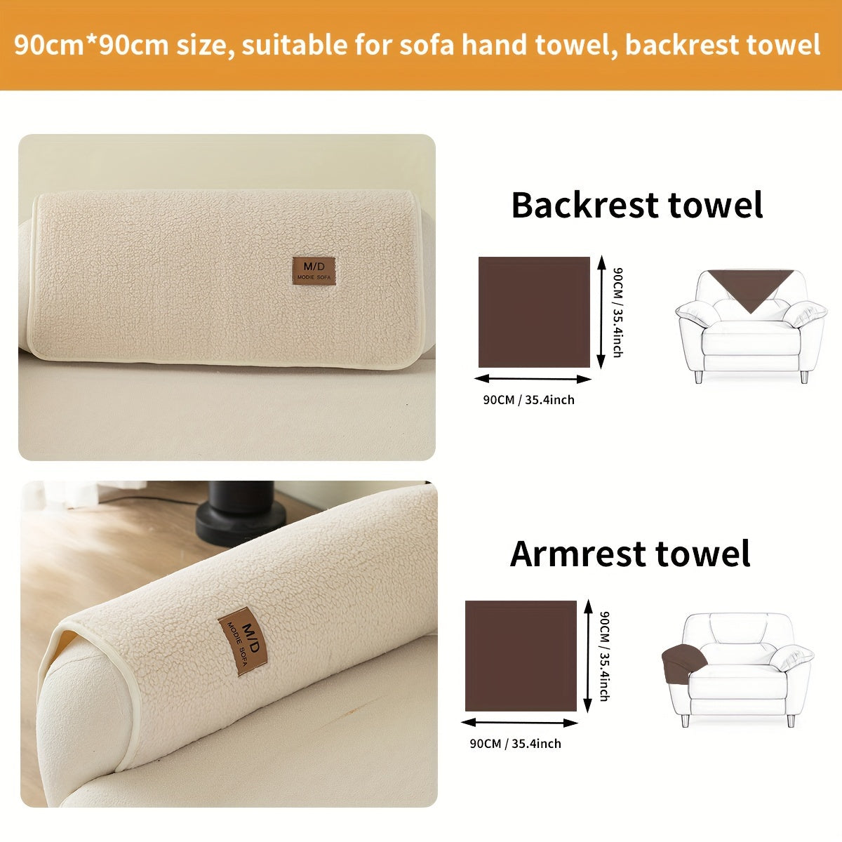 All-Season Thickened Non-Slip Sofa Slipcover for Universal Furniture Protection