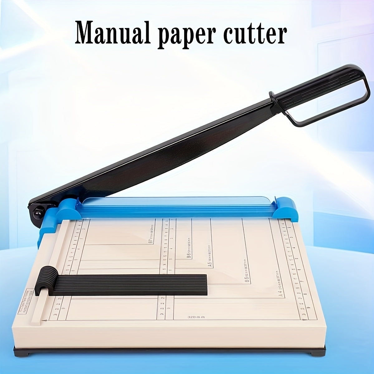 Portable A4 PVC Guillotine Paper Cutter for Office and Crafting
