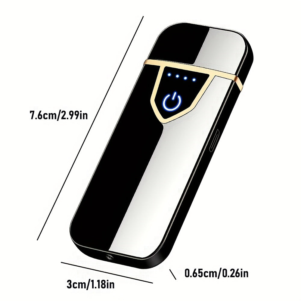 Outdoor Reusable USB Rechargeable Arc Lighter Windproof Igniter