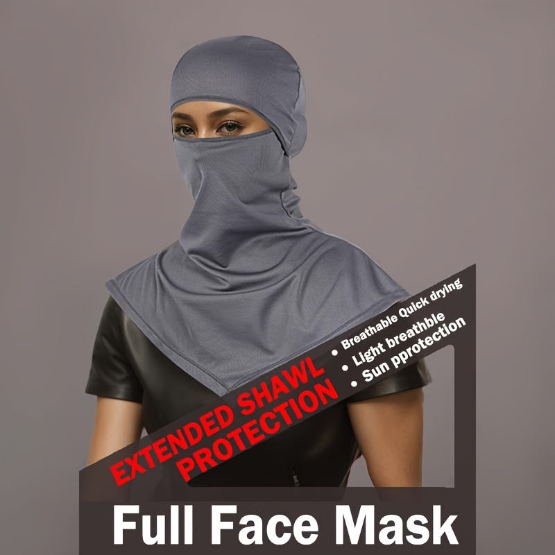 Breathable UV Protection Balaclava Mask for Outdoor Activities and Cycling Full Coverage
