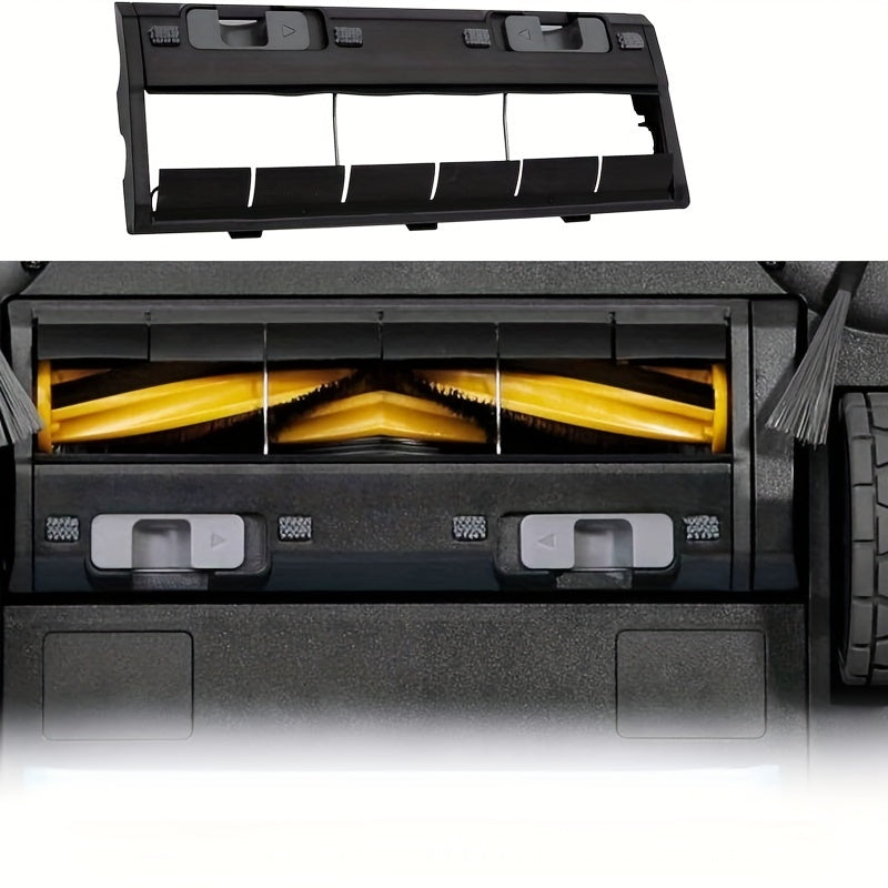 ECOVACS Deebot OZMO X1/T9/T8/N8/N8 PRO/T5/N5 DJ65 DX55 uchun mustahkam plastik almashtirish rolik cho'tkasi qopqog'i - Pol qoplamasi vakuum tozalagich aksessuari, 1 dona