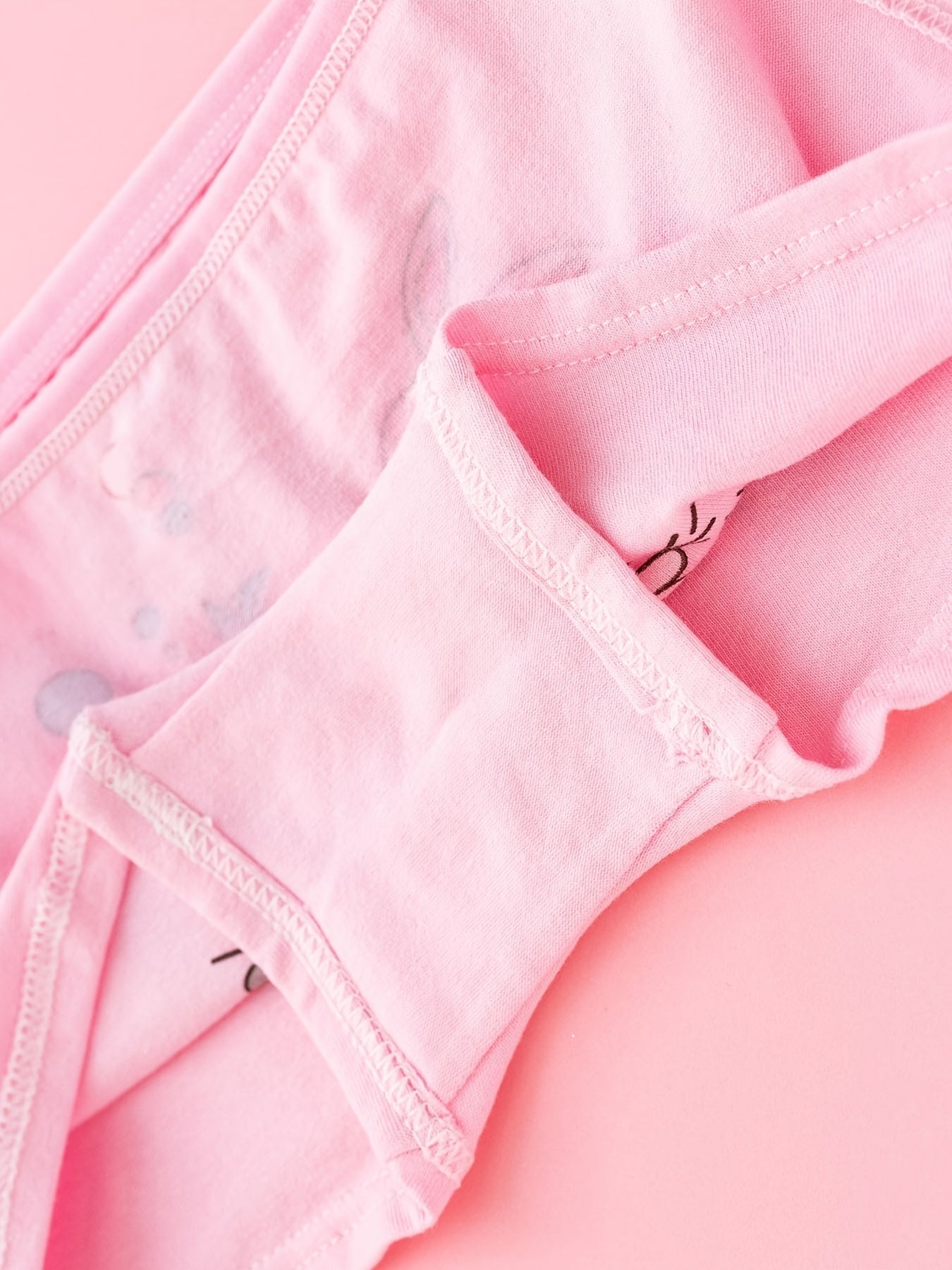 Girls' Cotton Boxer Briefs 4-Pack Soft Breathable Stretchy Underwear for Kids