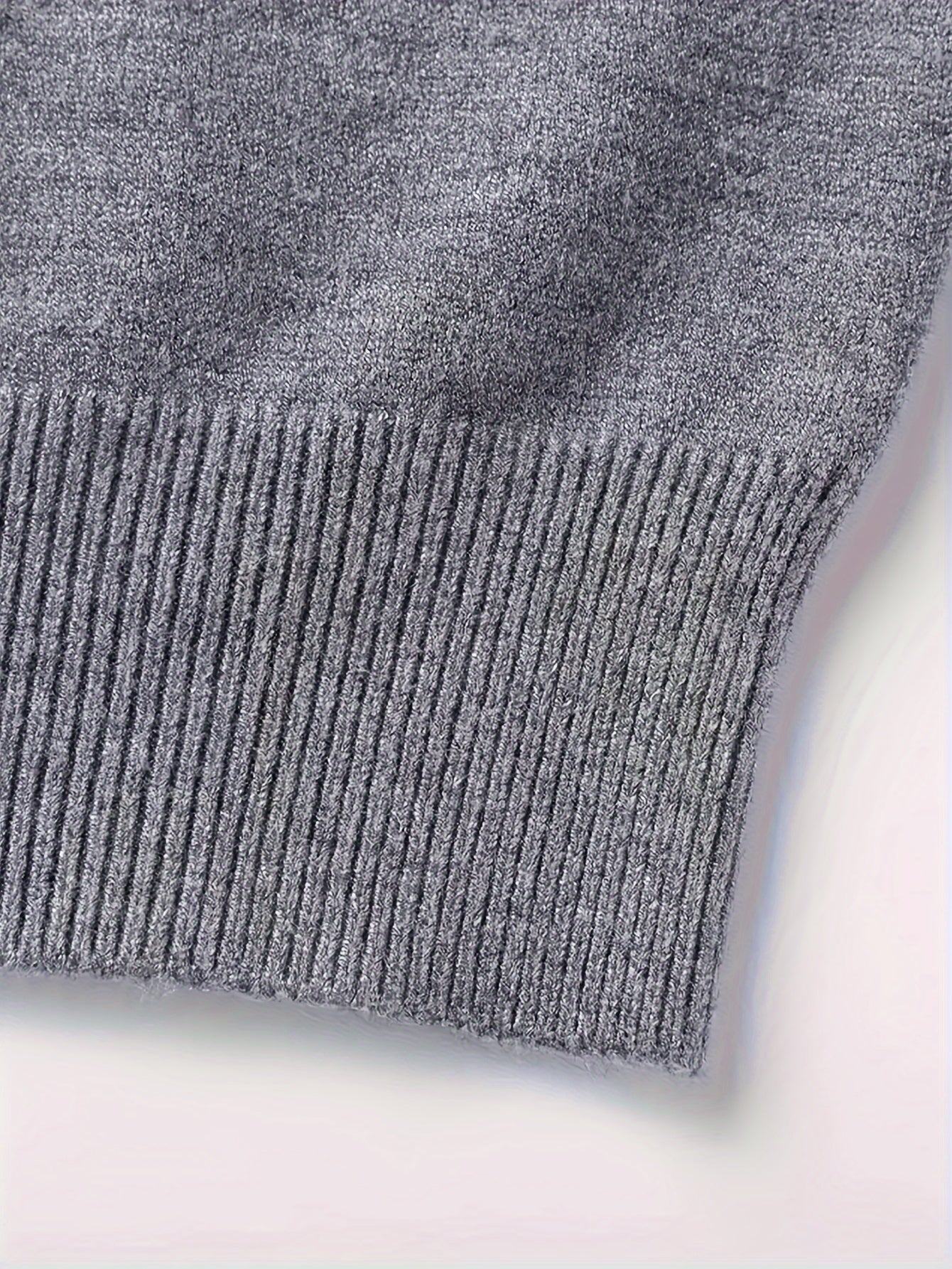 Men's Knit Sweater Hooded Fall Winter Solid Rayon Long Sleeve Stand Collar