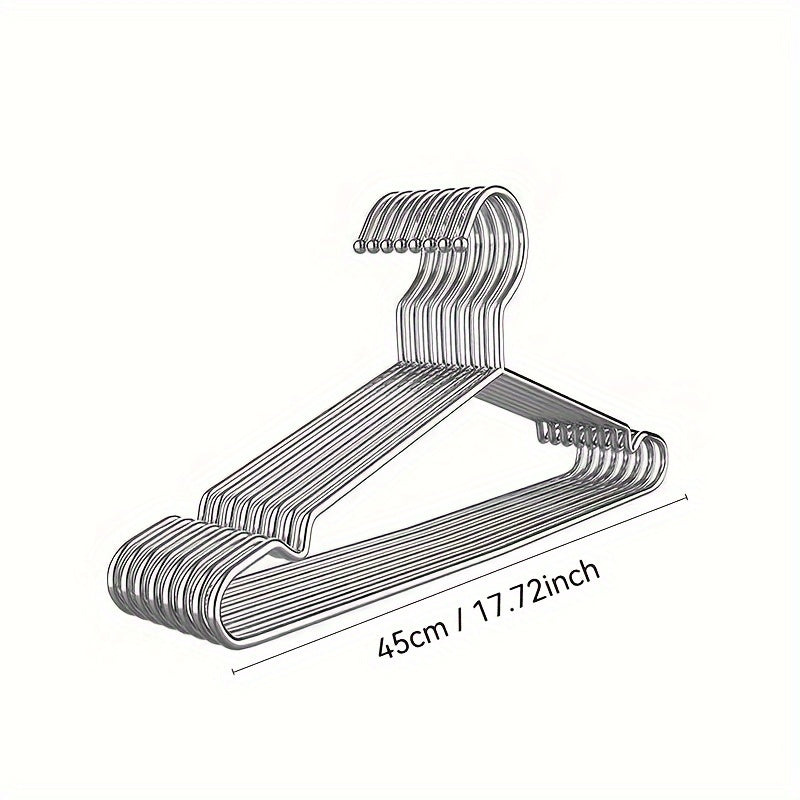 Percha de ropa de acero inoxidable antideslizante y duradera para secar ropa en el balcón