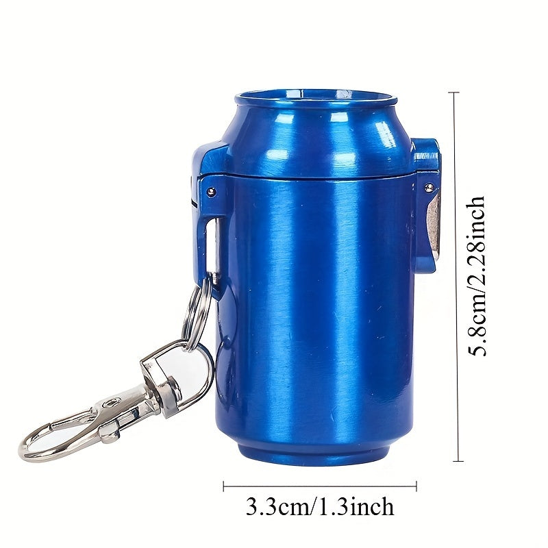 Unisex Metal Irregular Car and Home Cans-Shaped Ashtray