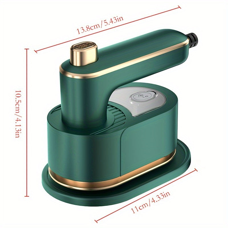 "EU Portable Hanging Iron with Fast Heating, Compact and Convenient for Home, Travel, and Dorm Use" - "Yevropa Portativ Osma Temir, Tez Qiziydigan, Uy, Sayohat va Yotoqxona Uchun Qulay va Kichik"