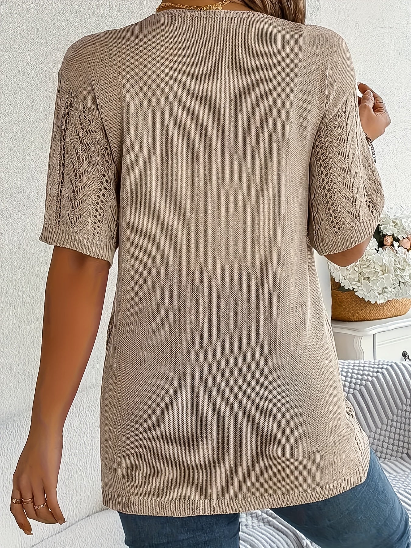 Plus o'lcham ayollar uchun korsetli ajratuvchi, qisqa sleeve, ochiq old qism, yengil yozki qatlam