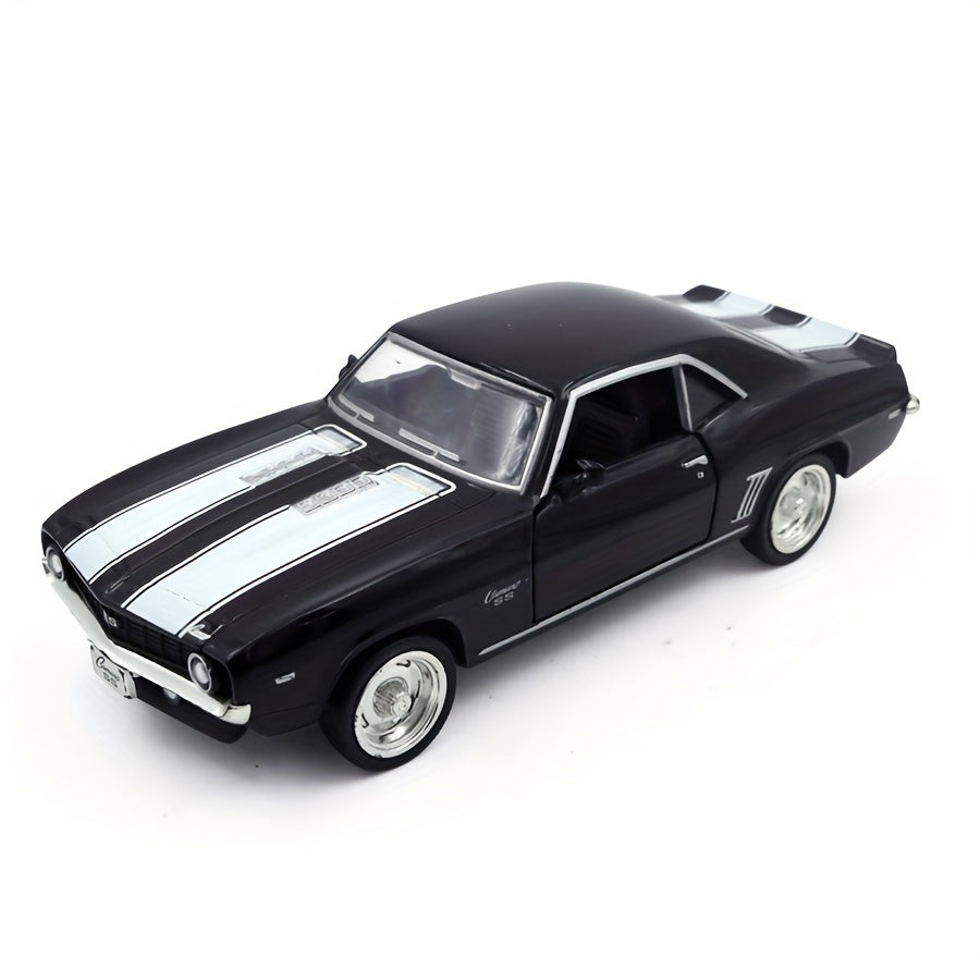 Coche de aleación para niños, modelo retro, coche deportivo, colección de juguetes, regalo