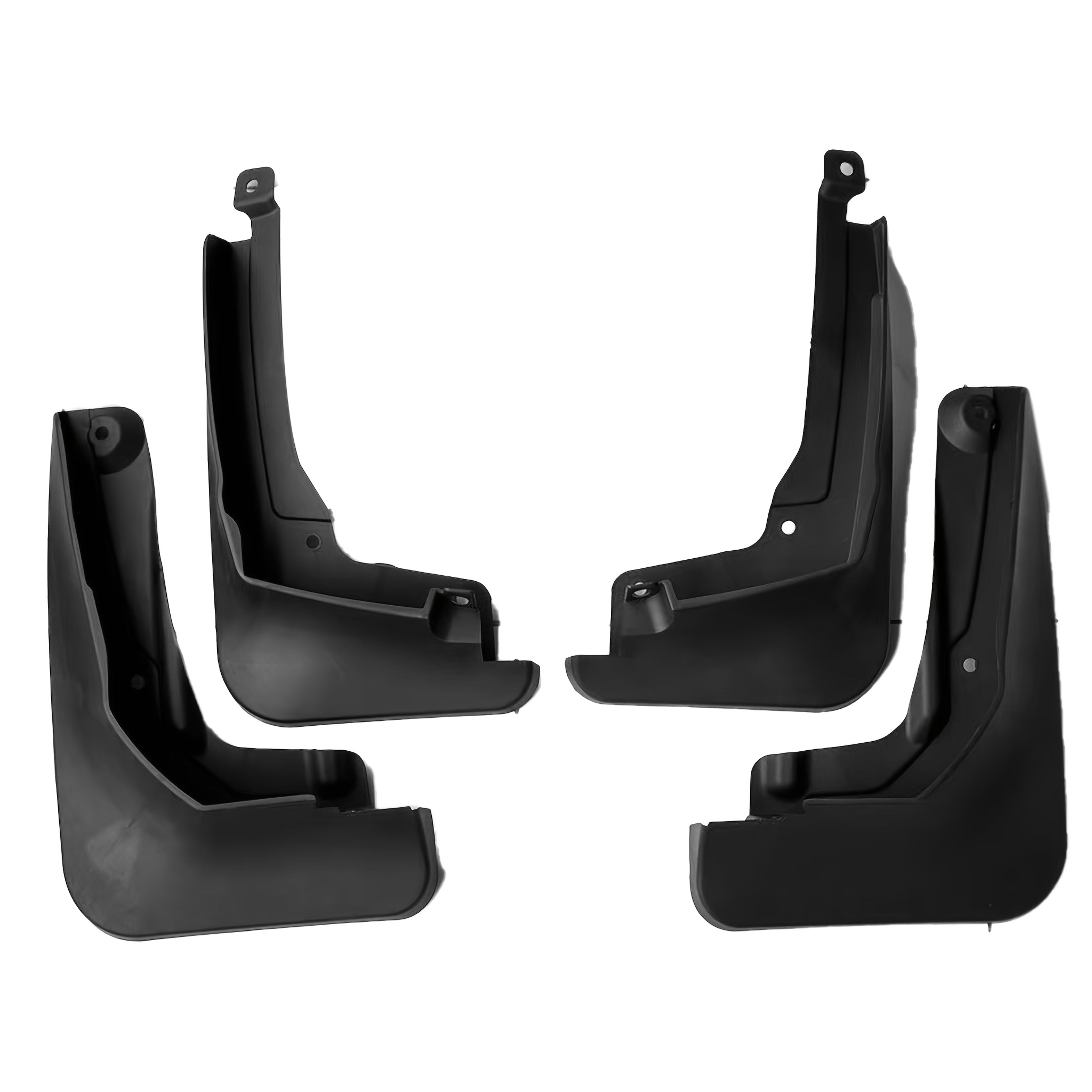 4pcs Durable Plastic Mud Flaps for Cars, Scratch-Resistant Wheel Protection