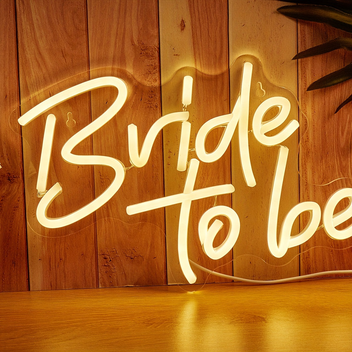 Bride To Be LED Neon Sign USB Powered Wall Decoration for Bedroom and Events