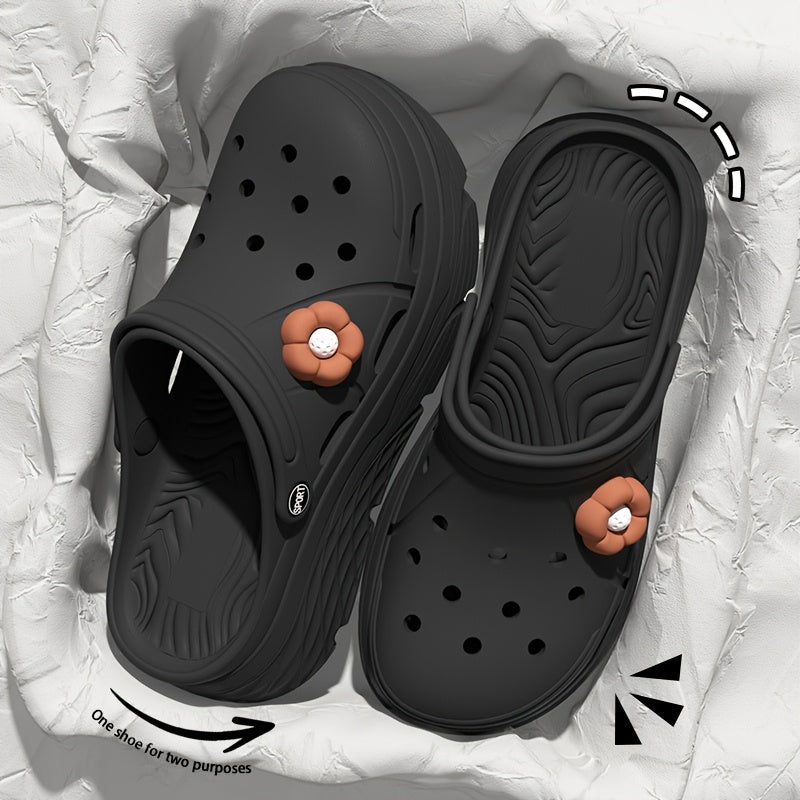 Women's Cartoon DIY Casual EVA Platform Home Shoes with Thick Sole