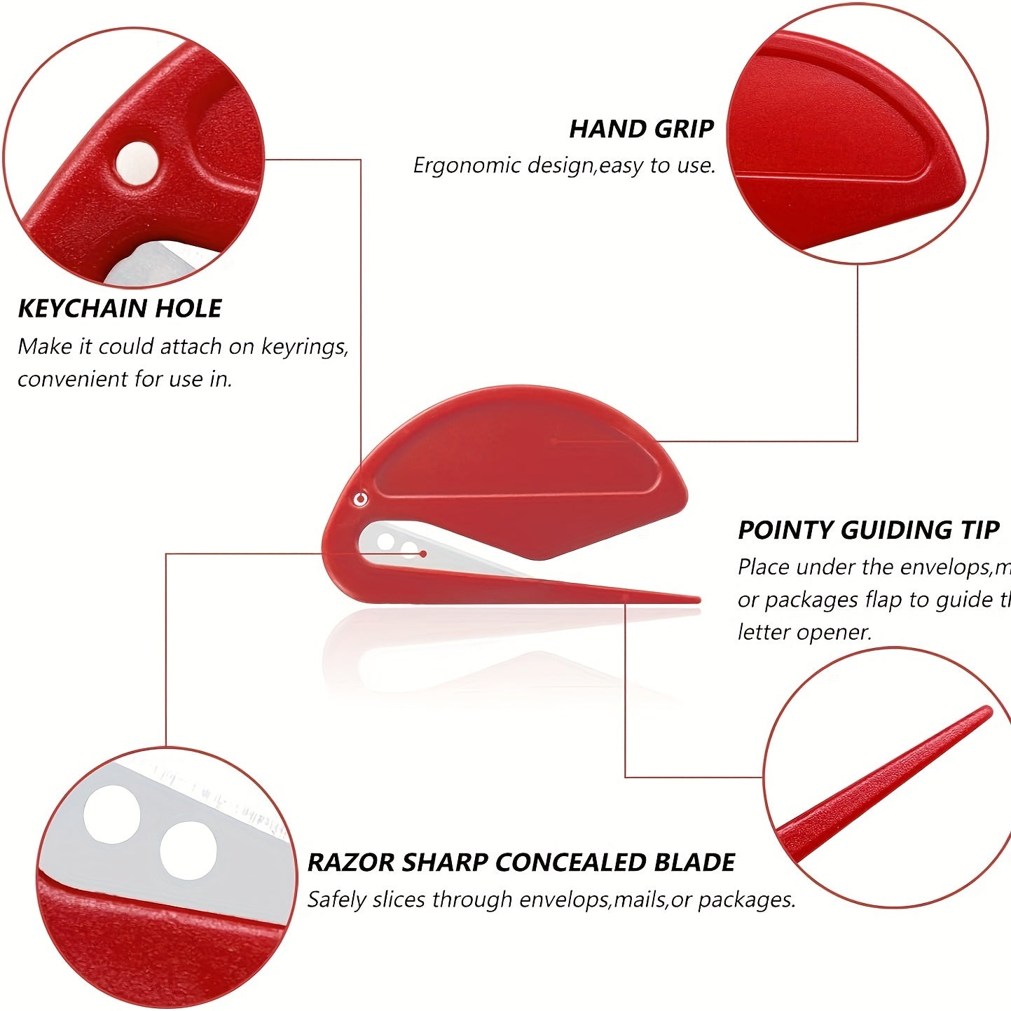 5 Colors 5pcs Pet Detangle Cutter for Cats and Dogs Shedding Brush Hair Removal Tool