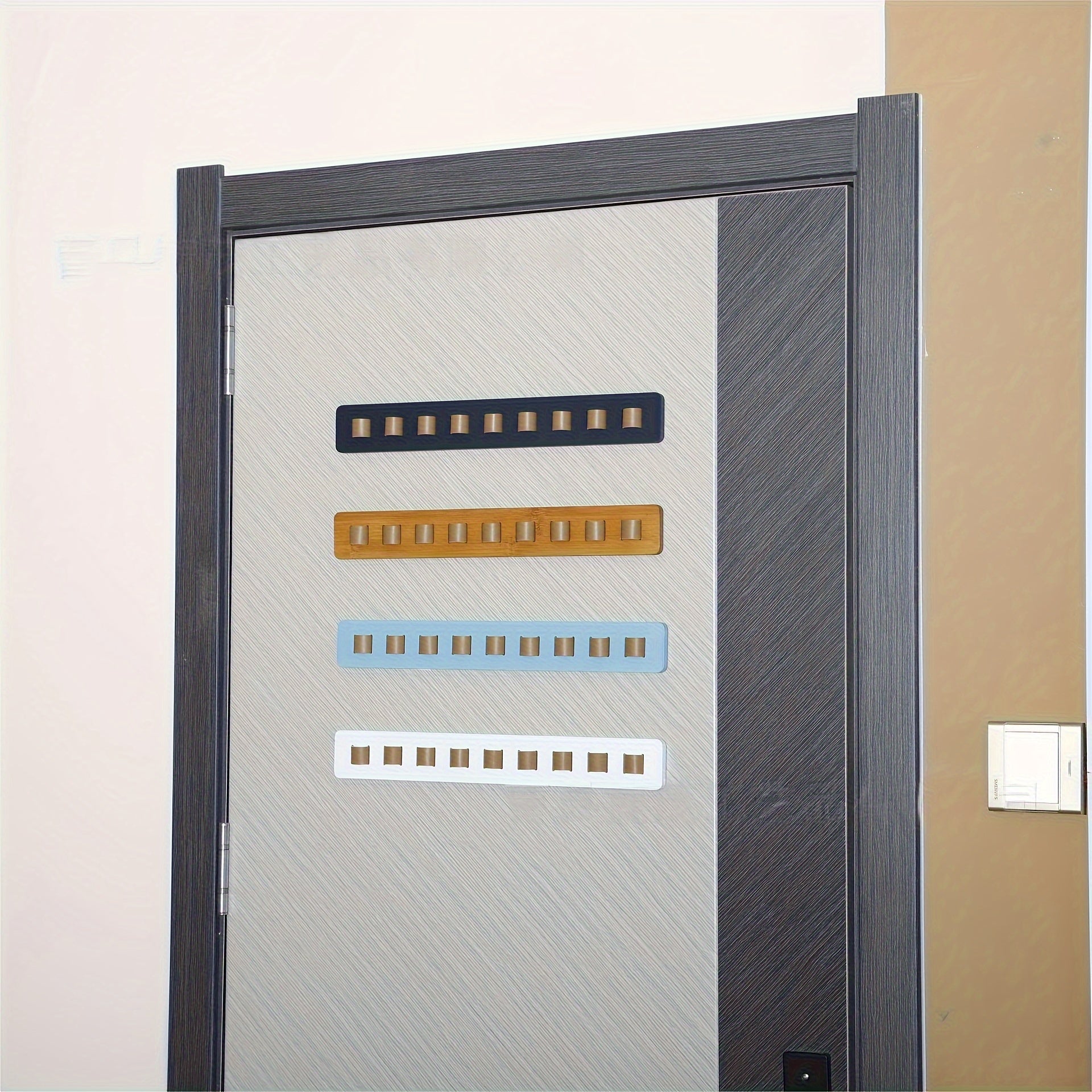 Közoynagingizni zamonaviy rustik yog'och tashkilotchisi bilan uslubda tartibga soling - 9 ta ko'zoynak uchun devorga o'rnatiladigan saqlash tokchasi. Uyingizning dekoratsiyasi uchun mukammal.