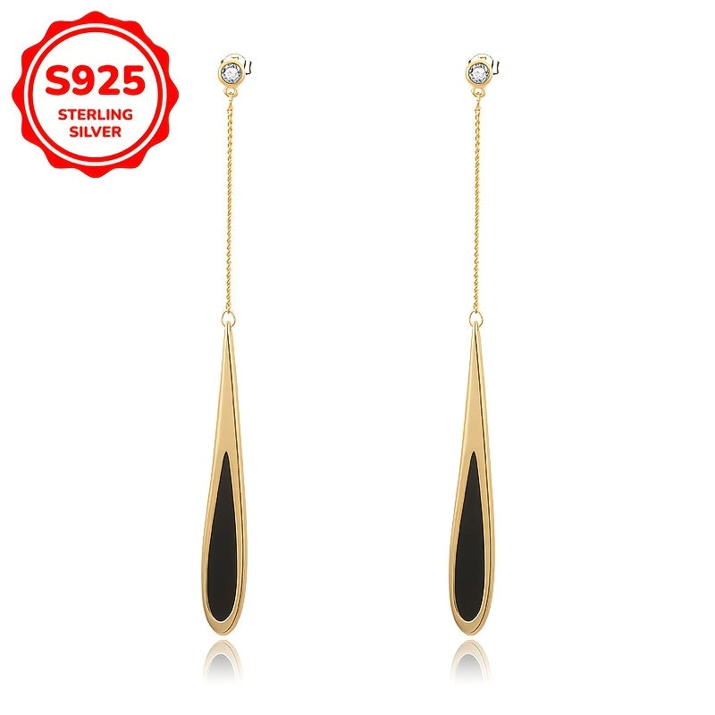 Sterling Silver Tassel Earrings for Women Hypoallergenic Lightweight Jewelry