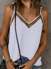 Women's Sleeveless Tank Top Cotton Solid Color Casual Summer Versatile