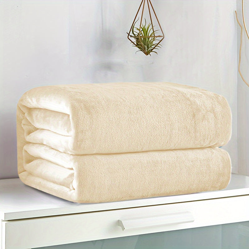 Solid Color Fleece Blanket in the New Blanket Series