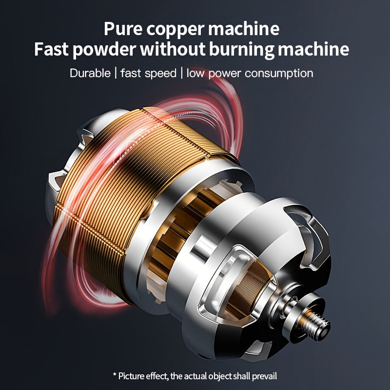 220В нержавеющая сталь мини-электрическая мельница для зерна с 4 лезвиями для сухого помола