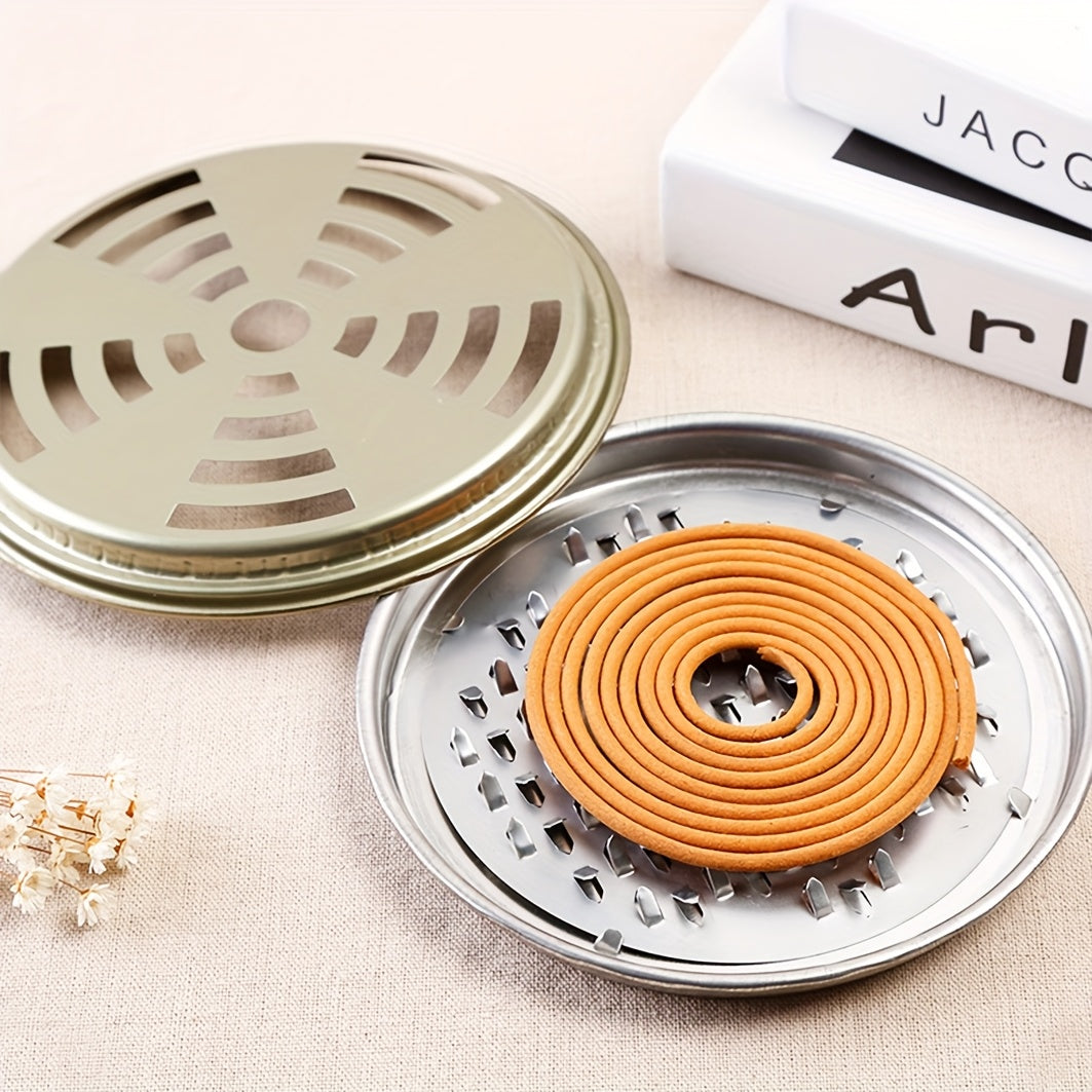 2 dona zanglamaydigan po'latdan yasalgan chivin qotiblarini ushlab turish uchun ichki va tashqi metall stend