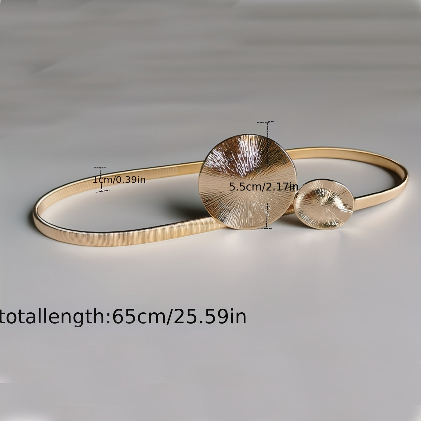 Women's Dress with Gold Belt Embellishment for Formal Events