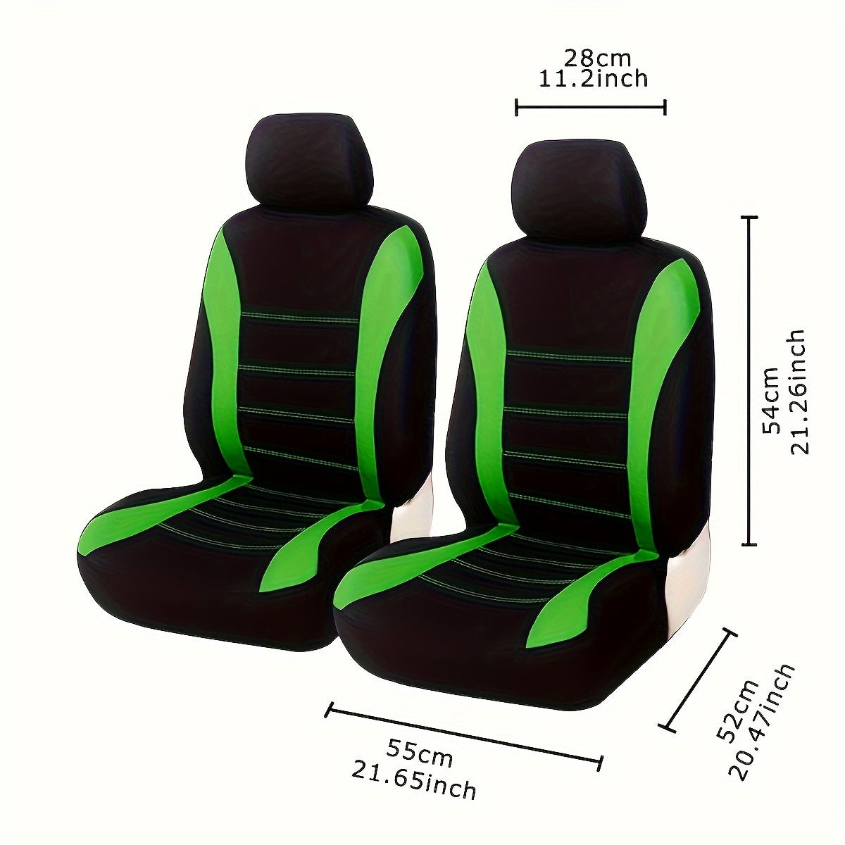 Universal Car Waistline Seat Cover Front Seat Leather Protector for Vehicles