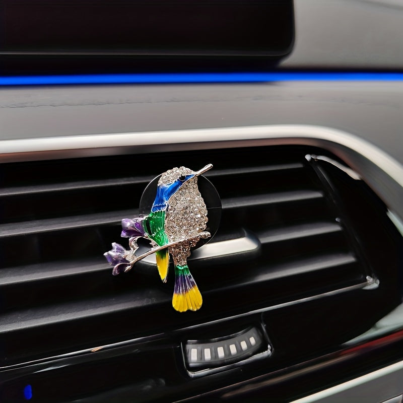 Avtomobil Dekor Aromaterapiya Klipi Rang-barang Qush Parvozchi Avtomobil Havo Chiqishi Hidi Klipi