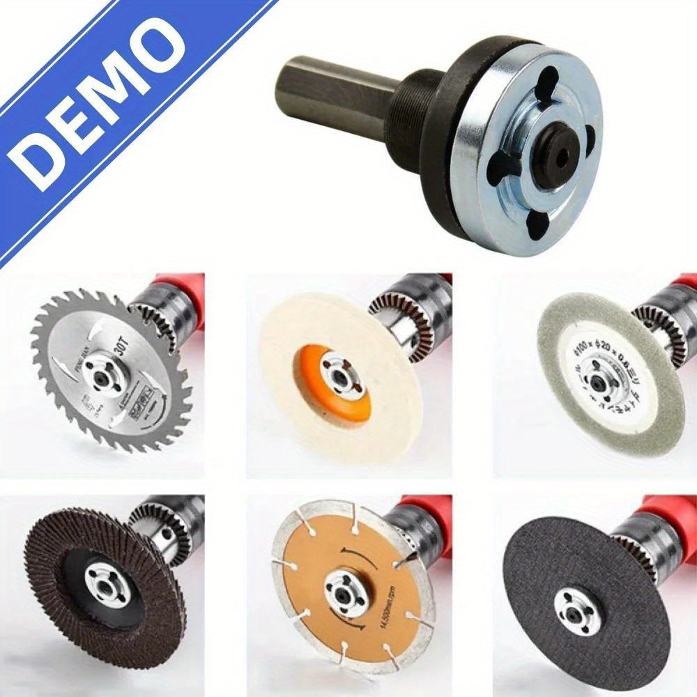 10mm Electric Drill Conversion Set for Angle Grinder Metal Connecting Rod Grinding and Polishing