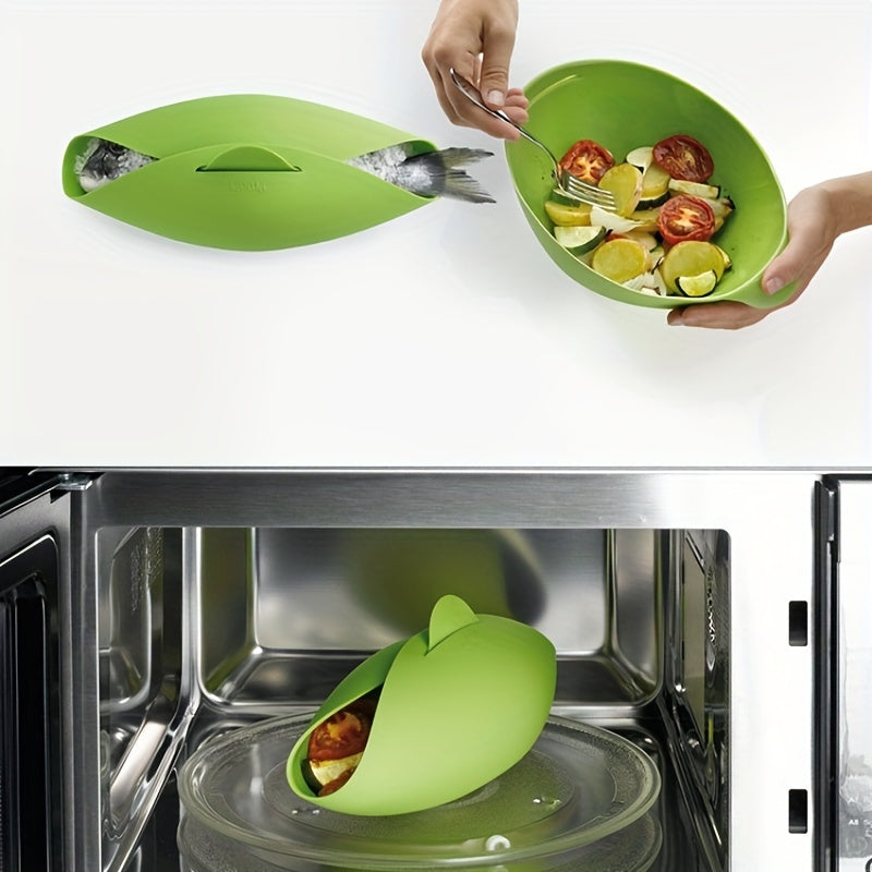 Modern Silicone Bread Maker and Vegetable Steamer for Home Cooking