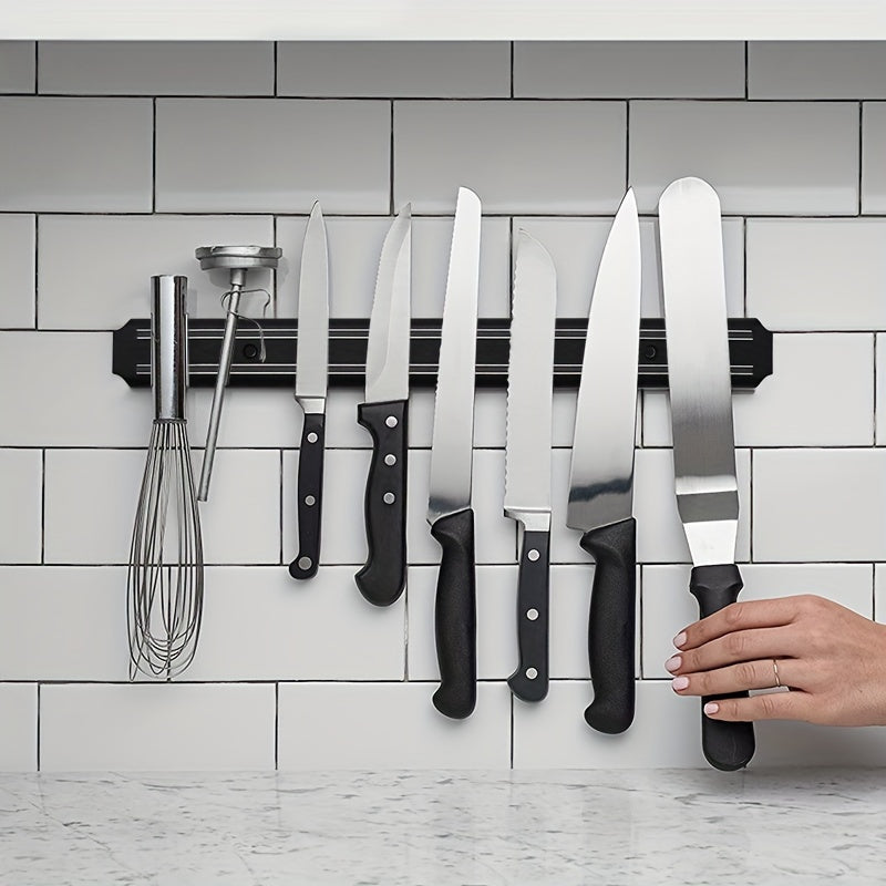 Magnetic Knife Holder Wall Mount, Kitchen Knife Strip, Strong Magnetic Rack