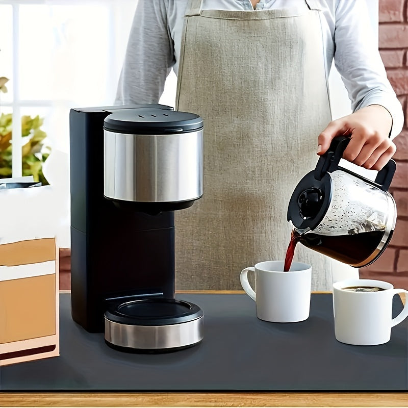 Modern Geometric Stripe Diatomaceous Earth Coffee Mat Absorbent Non-Slip Drying Pad