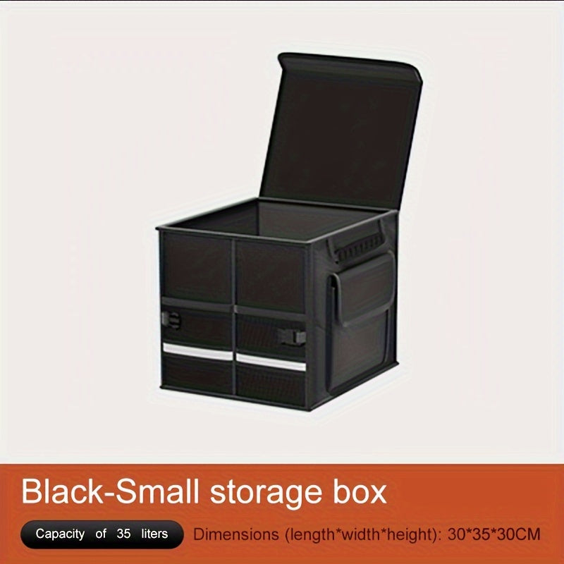 Foldable Car Trunk Organizer Large Capacity Multi-Compartment Storage Box for SUV