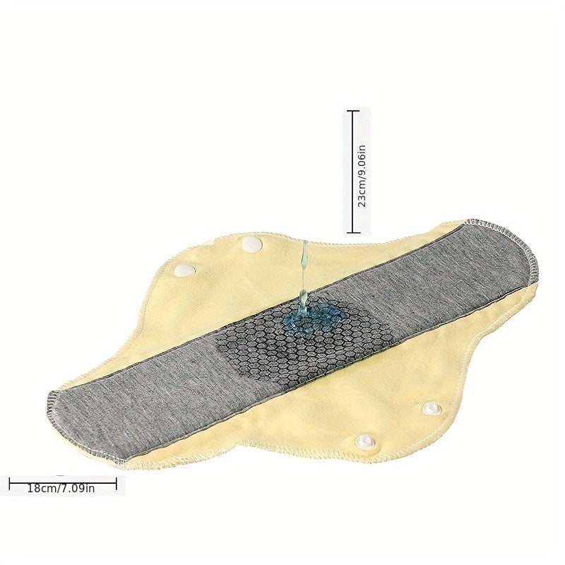 Washable Graphene Incontinence Pads for Seniors Leak-Proof Reusable 5-Pack