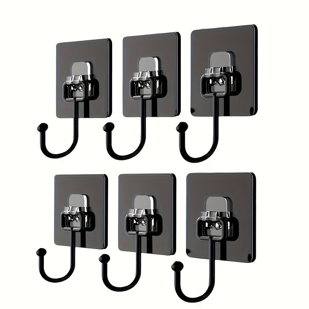 Heavy Duty Self Adhesive Wall Hooks for Multipurpose Use