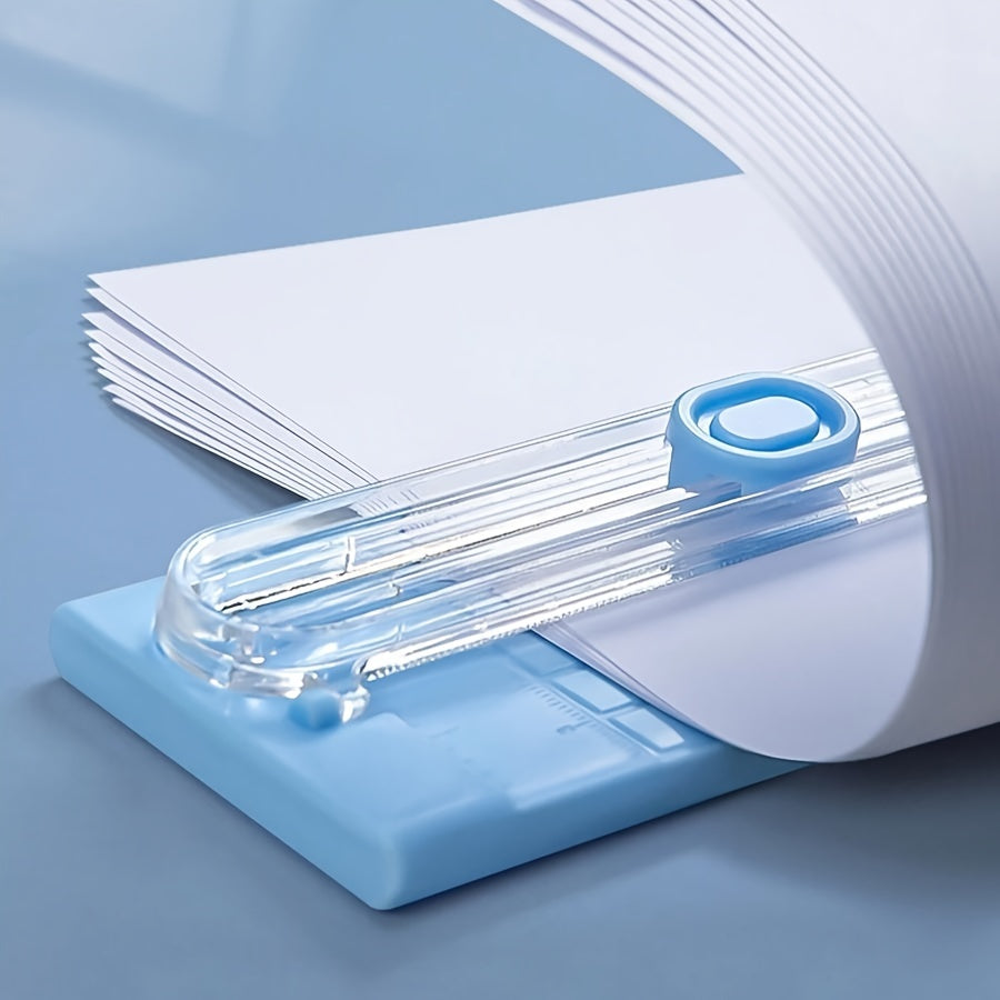 Portable Paper Cutter Trimmer for A3/A4 Paper Office School Home Durable Plastic