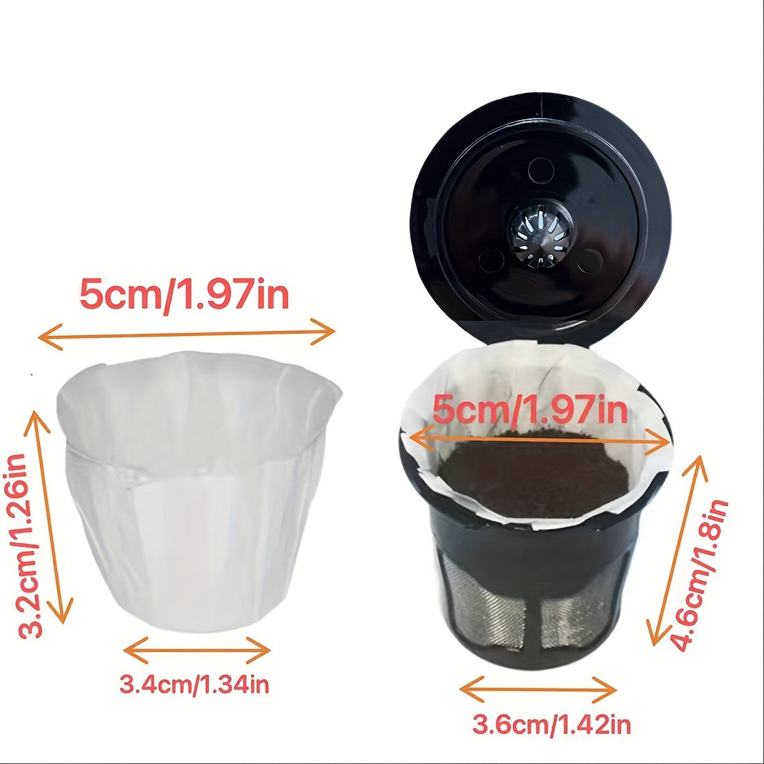 Disposable Coffee Filter Paper for Keurig Brewers Reusable K-Cup Pods
