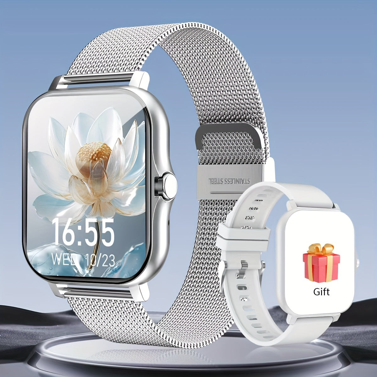 Reloj inteligente deportivo táctil HD de 1.83 pulgadas para hombres y mujeres con función de llamadas y modo multideporte