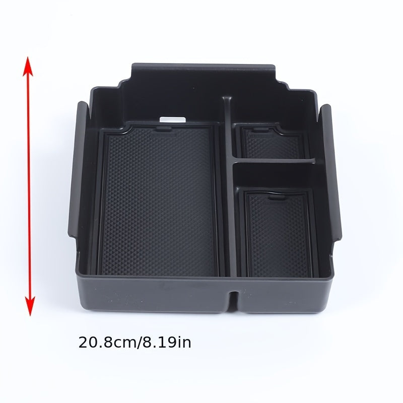 Car Interior Storage Box Durable Plastic for SUV Console Organizer