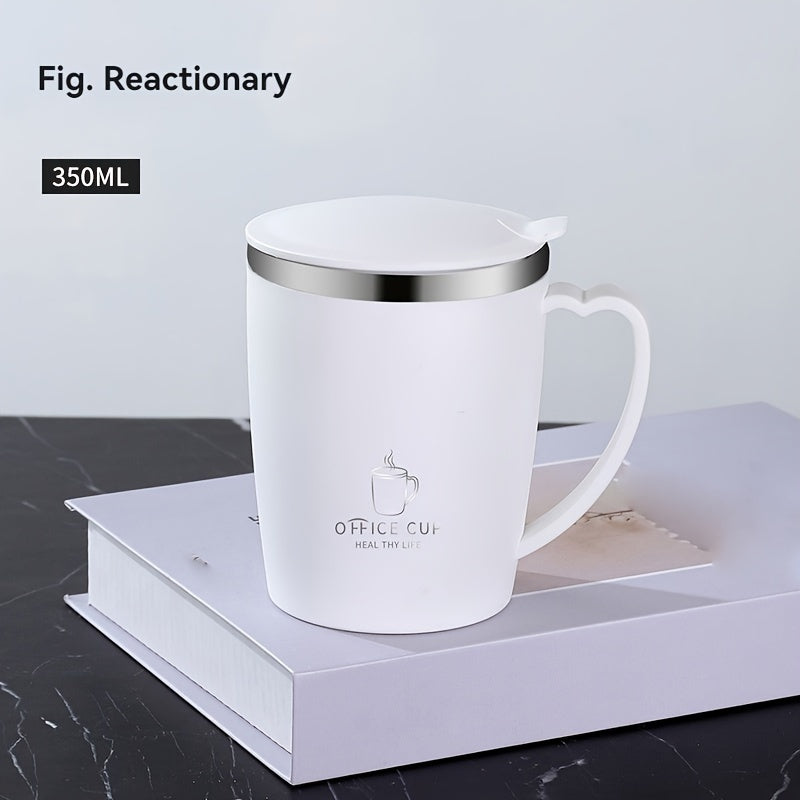 304 Stainless Steel Coffee Mug 350ml Double-Walled Insulated Hot Cold Drinkware