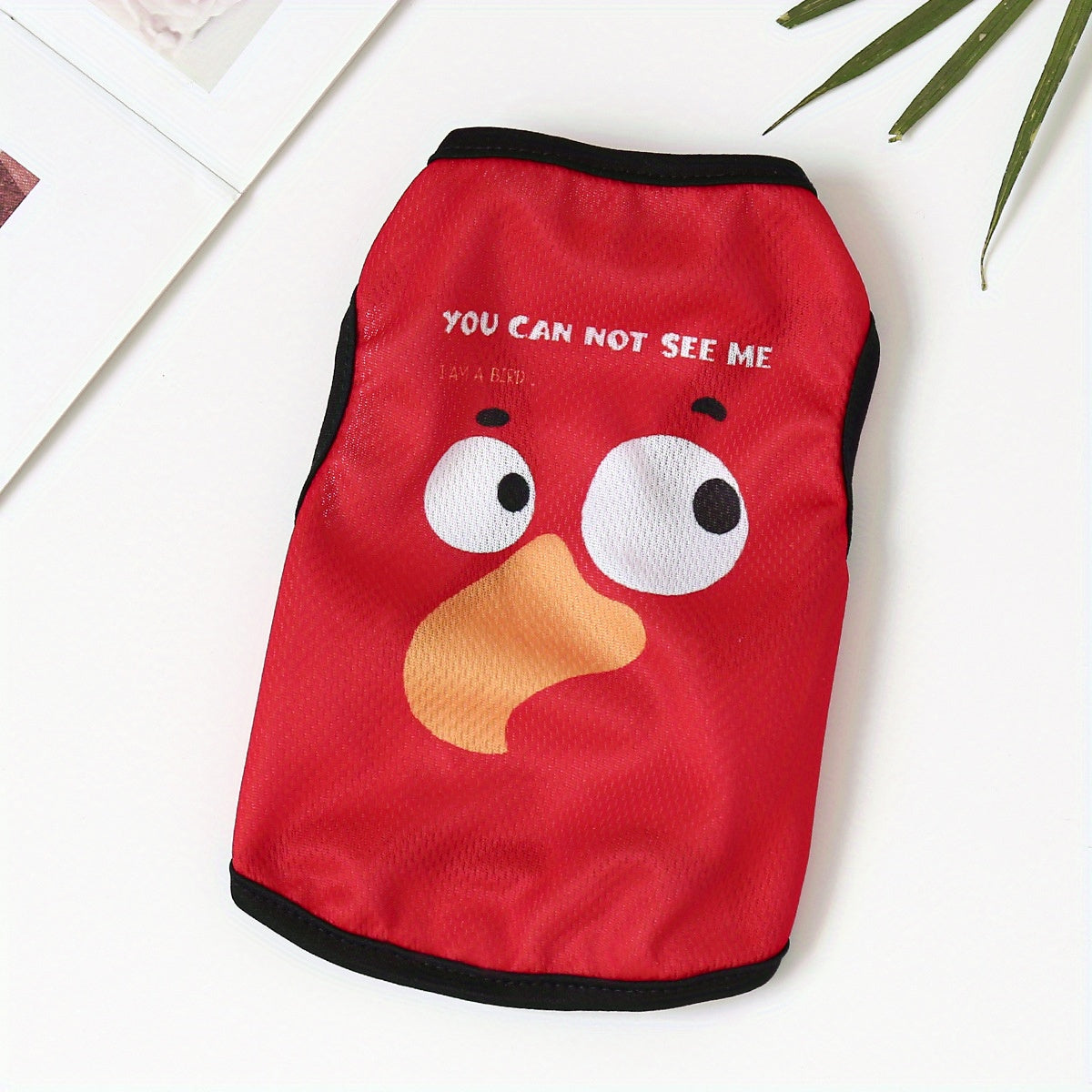Pet Clothes for Small Dogs and Cats Breathable Summer Vest with Cartoon Print