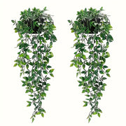 Lifelike Hanging Mandala Plant Decor for Home Office Outdoor Weddings