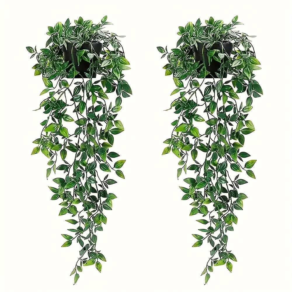 Lifelike Hanging Mandala Plant Decor for Home Office Outdoor Weddings