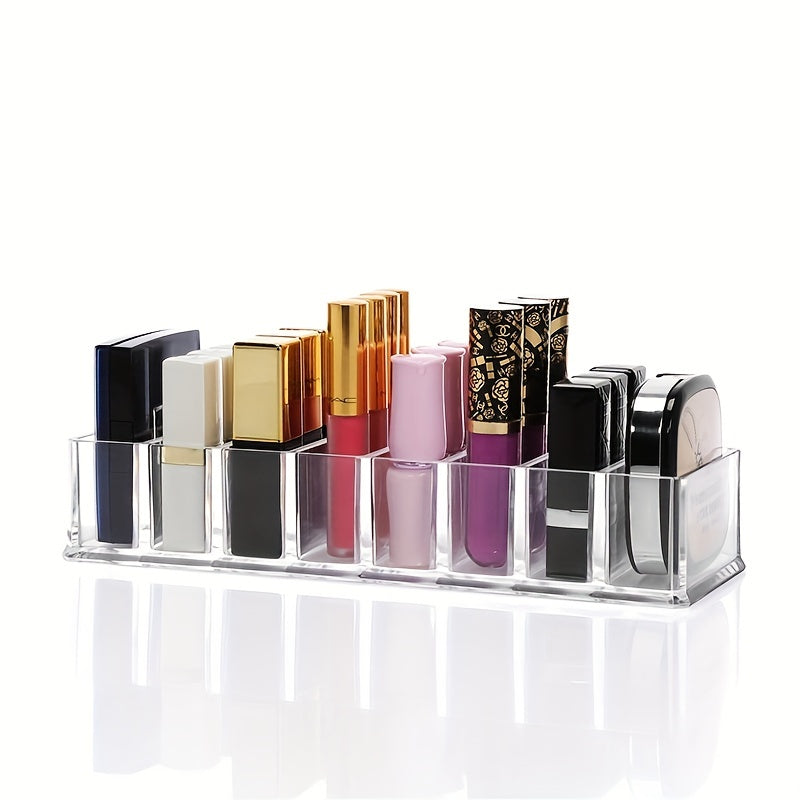 Acrylic Makeup and Jewelry Drawer Organizer with Detachable Compartments