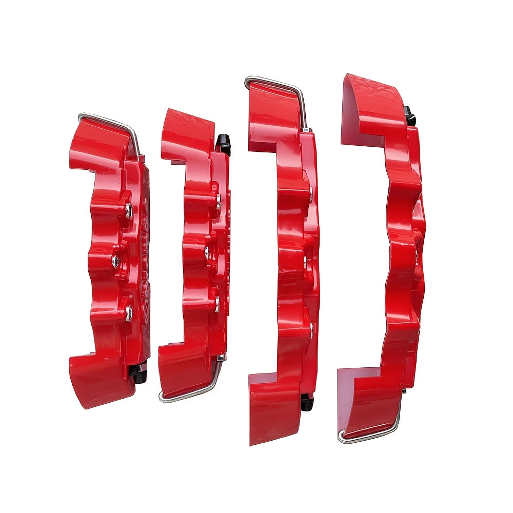 4Pcs Brake Caliper Covers High-Temp Resistant Car Disc Decoration 38.1-43.18 cm
