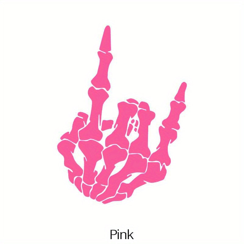 Uniseks Zamonavi Boshqichak Barmoqli Mushuk Avto Yopishtiradigan Vinil Dekali Yangi O'yinchoq