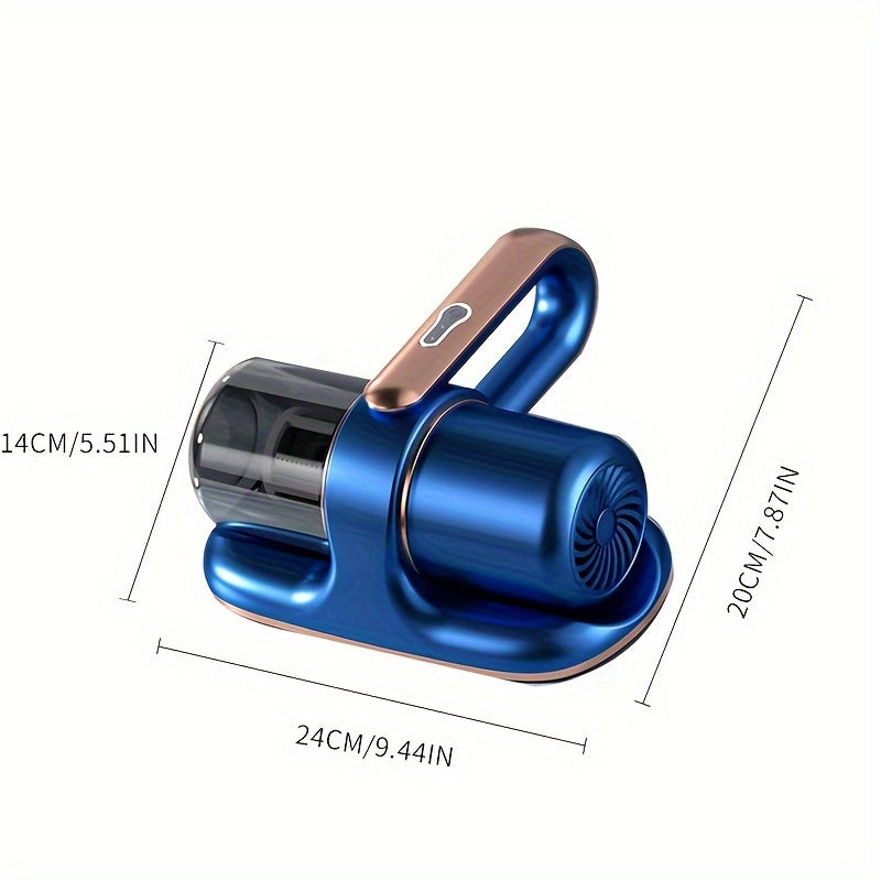 2025 Aspiradora de mano mejorada con fuerte succión, carga USB para asientos de coche, pelo de mascotas