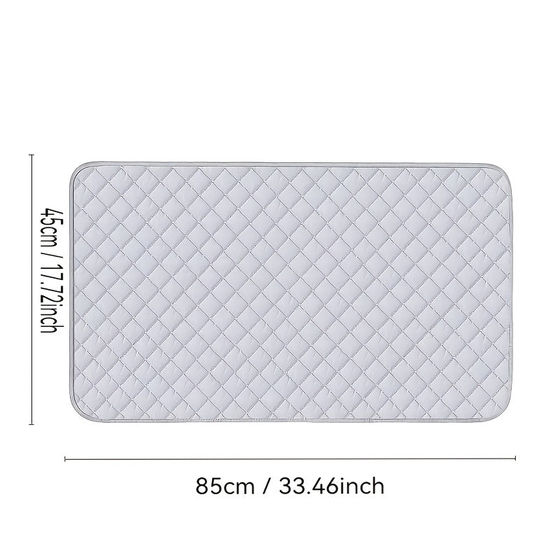 Almohadilla de planchar acolchada resistente al calor 45.72x83.82cm portátil y ligera