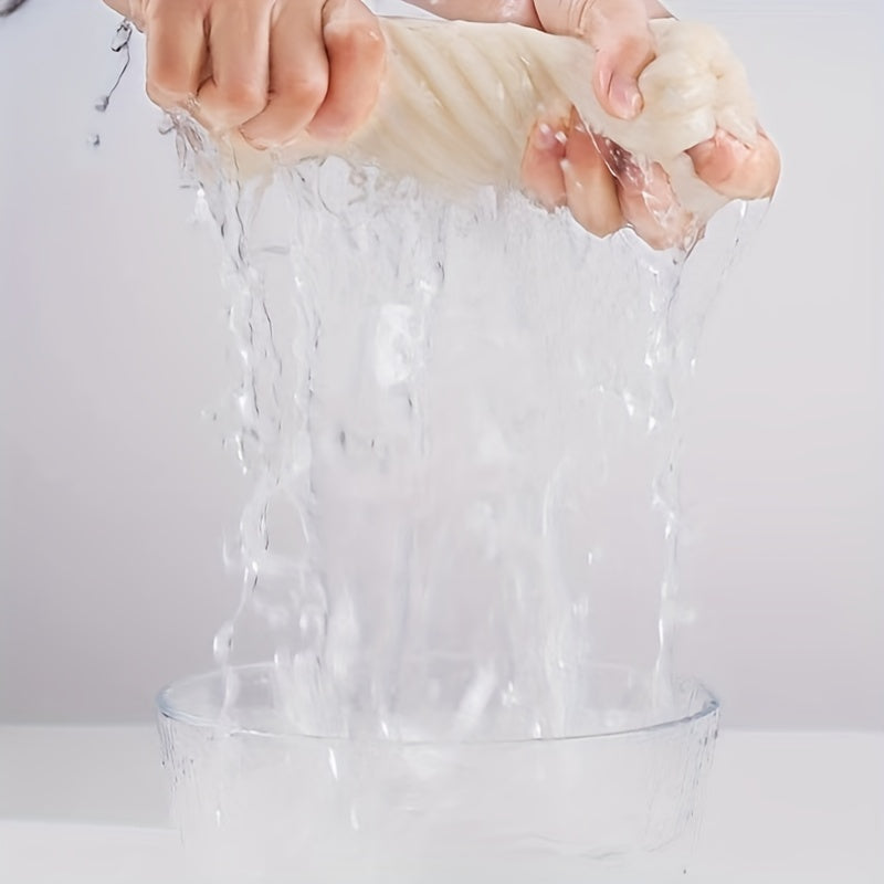 Ultra-yumshoq, tez quriydigan hammom sochi 80% polyester va 20% ammiakdan tayyorlangan. To'zg'imsiz va juda singdiruvchi, shirin ranglarda chiziqli dizaynga ega. Zamonaviy uslubda erkaklar va ayollar uchun mos. Uyda foydalanish uchun ideal.