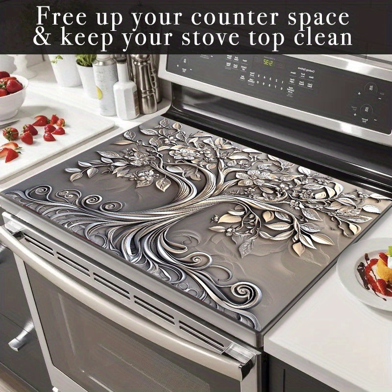 Durable Floral Design Washing Machine Refrigerator Oven Cover Multi-Purpose Household Pad